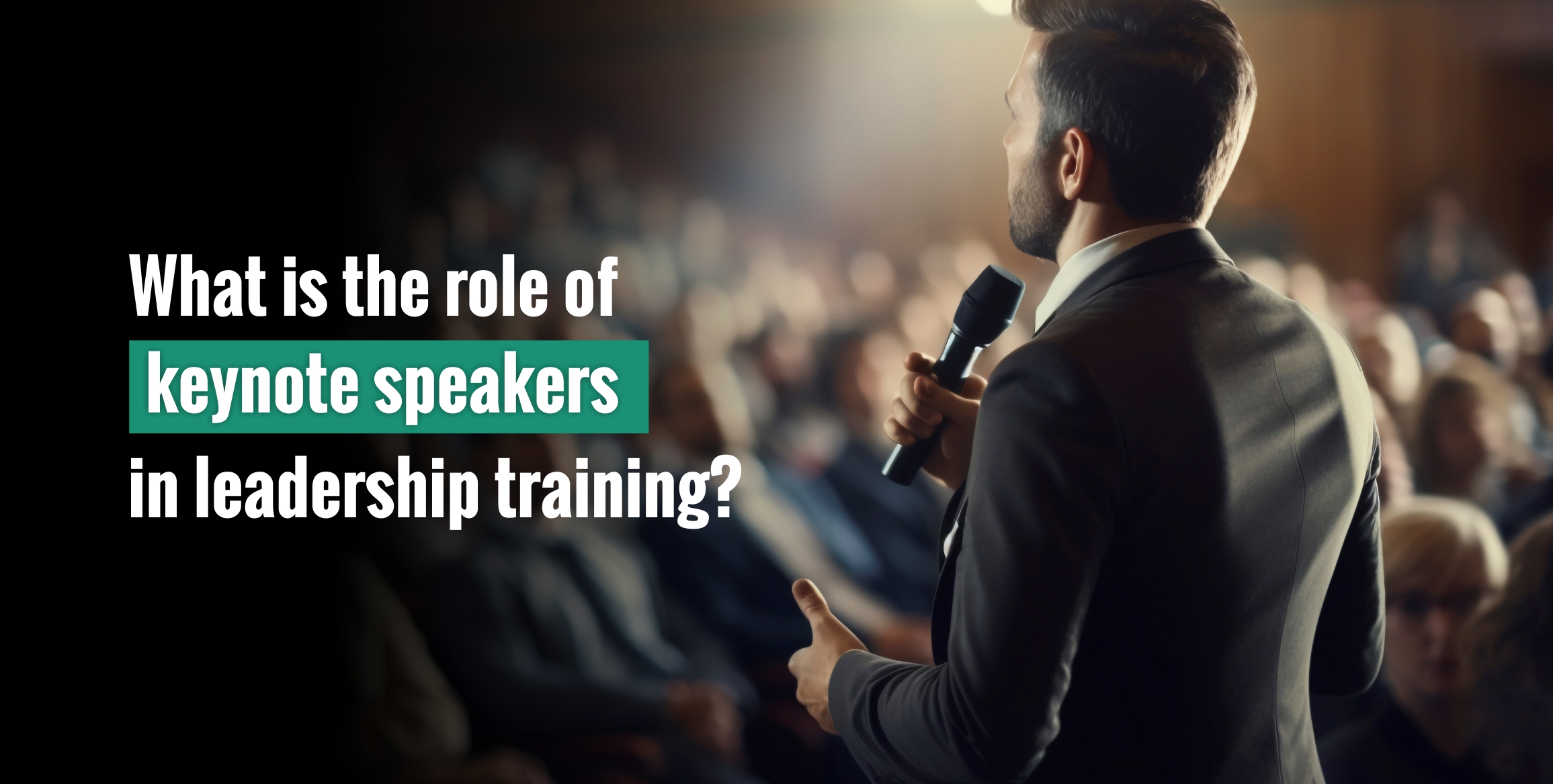 What is the role of keynote speakers in leadership training?